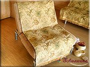 Накидка на кресла с бахромой Азимут 2 шт 160х70 см