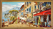 Гобелен картина Портофино - 35х62 см (багет 2)