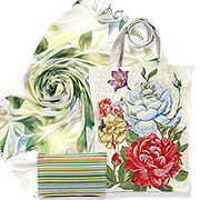 Набор подарочный:Сумка гобелен Комплимент 35х42 см + Палантин Весна №10 (салатовый) 180х70 см ( бамбуковое волокно 80%, шелк 20%) + Косметичка на молнии Весенняя мелодия 14х20 см Набор подарочный:Сумка гобелен Комплимент 35х42 см + Палантин Весна №10 (салатовый) 180х70 см ( бамбуковое волокно 80%, шелк 20%) + Косметичка на молнии Весенняя мелодия 14х20 см