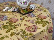 Скатерть овальная Глория (гобеленовая,160х210 +/- 5 см, бахрома). Коллекция Уют Скатерть овальная Глория (гобеленовая,160х210 +/- 5 см, бахрома). Коллекция Уют
