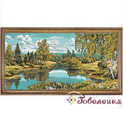 Гобелен картина Край родной - 39х73 см (багет2) Гобелен картина Край родной - 39х73 см (багет2)
