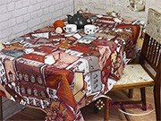 Скатерть Крыши (гобеленовая МВГО 150х220 +/- 5 см) Скатерть Крыши (гобеленовая МВГО 150х220 +/- 5 см)