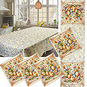 Подарочный Добрая, гобелен : Скатерть 160х190 см + Скатерть-дорожка 143х38 см + Салфетка  38х38 см (4шт)