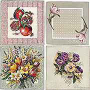 Пасхальная салфетка из гобелена Добрая 37х38 +/-2 см в подарок к заказу с 23 по 25 марта