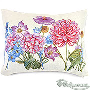 Наволочка декоративная Романс:флоксы 48х36 см(+/-2 см), гобелен Наволочка декоративная Романс:флоксы 48х36 см(+/-2 см), гобелен