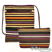 Набор подарочный Вечерняя мелодия, гобелен: сумочка для телефона на молнии 15х20 см + Косметичка на молнии  14х20 см