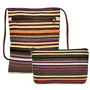 Набор подарочный Вечерняя мелодия, гобелен: сумочка для телефона на молнии 15х20 см + Косметичка на молнии  14х20 см