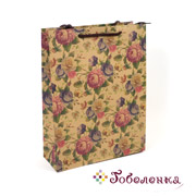 Подарочный крафт пакет Шкатулка 23х31х9 см Подарочный крафт пакет Шкатулка 23х31х9 см