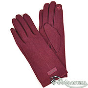 Перчатки женские Havvs (Размер 7,8) вишневые