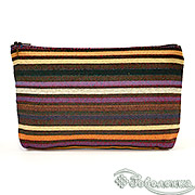 Косметичка на молнии гобелен (в ассортименте) Пряная мелодия 14х20 см