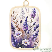 Прихватка Шалфей 14х22 см (печать 70%ПЭ, 30%Хлопок)