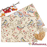 Комплект салфеток (2 шт.) Райские птицы 32х45 +/-2 см Комплект салфеток (2 шт.) Райские птицы 32х45 +/-2 см
