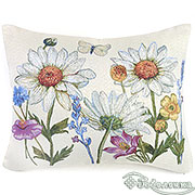 Наволочка декоративная Ромашка 48х36 см(+/-2 см), гобелен Наволочка декоративная Ромашка 48х36 см(+/-2 см), гобелен