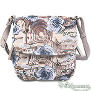 Женская маленькая сумочка Венеция 160 гобелен+экокожа 18х23х7,5 см